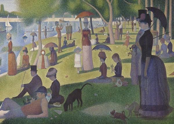 signs 4 fun Seurat - Sunday Magnet