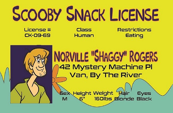 signs 4 fun Shaggy Magnet