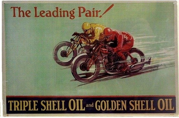 signs 4 fun Shell Motorcycle Metal Sign