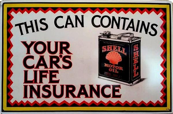 signs 4 fun Shell Oil Can Metal Sign