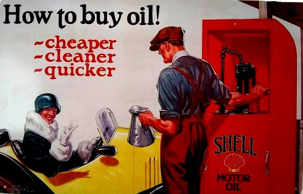 signs 4 fun Shell Pump Metal Sign