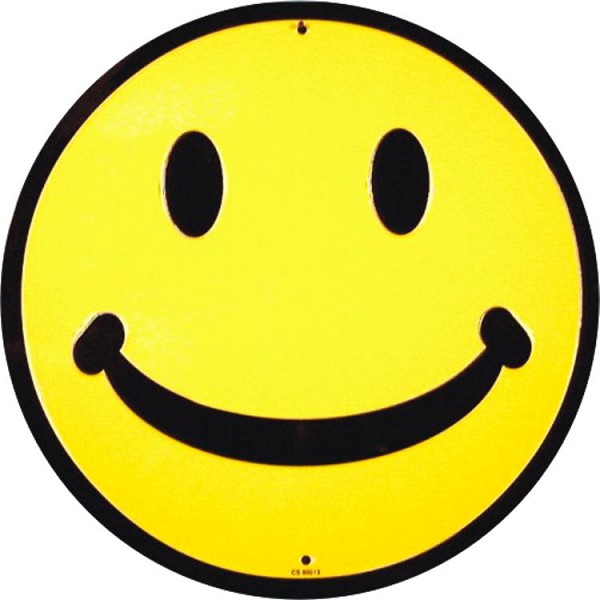 signs 4 fun Smile Round Sign