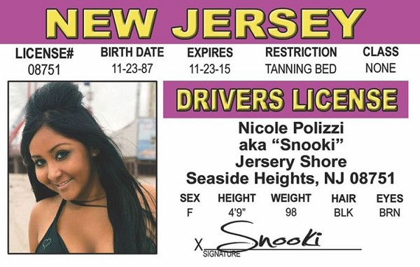 signs 4 fun Snooki ID