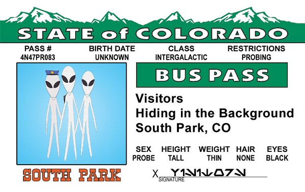 signs 4 fun So Park - Visitors Bus Pass