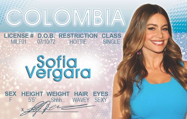 signs 4 fun Sofia Vergara ID