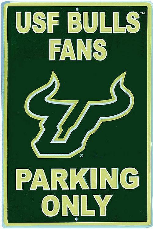 signs 4 fun South Florida Bulls Large Parking Sign