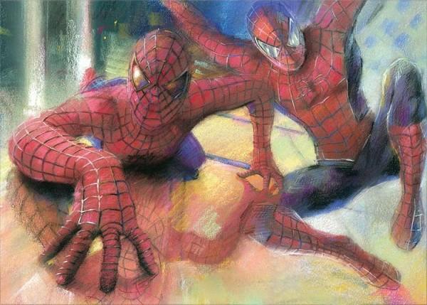 signs 4 fun Spiderman Portrait Magnet