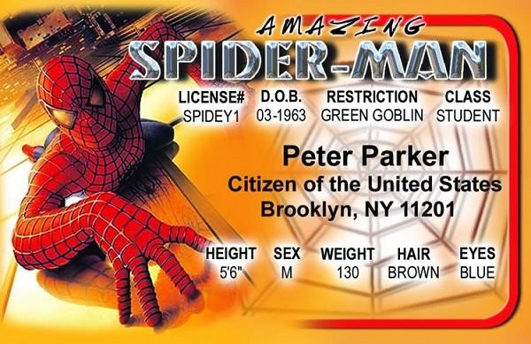 signs 4 fun Spidey ID