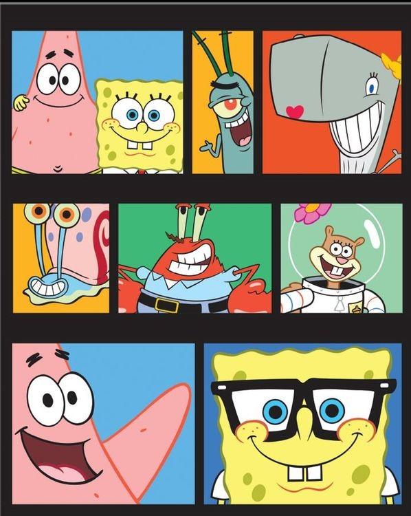 signs 4 fun Spongebob Friends Metal Sign