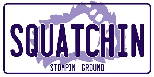 signs 4 fun Squatchin' Large Sticker