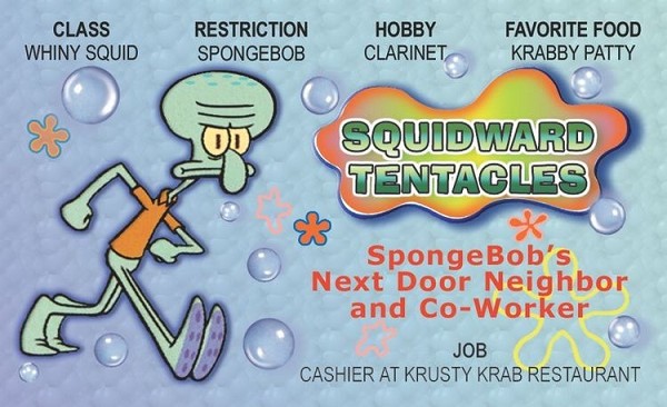 signs 4 fun Squid Toon ID