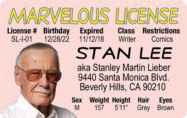 signs 4 fun Stan Lee ID