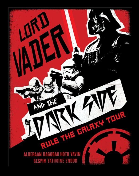 signs 4 fun Star Wars - Lord Vader Metal Sign