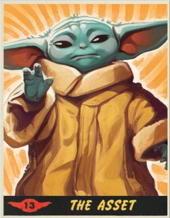 signs 4 fun Star Wars Mandalorian Grogu Metal Sign