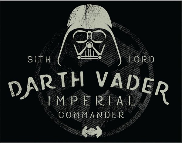 signs 4 fun Star Wars Vader Metal Sign