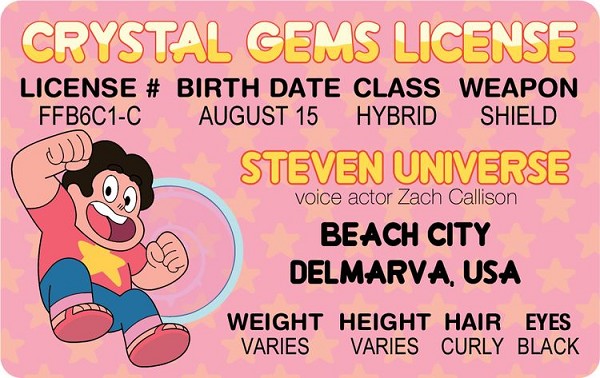 signs 4 fun Steven Universe ID