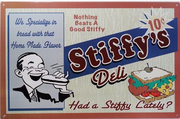 signs 4 fun Stiffy's Deli Metal Tin Sign