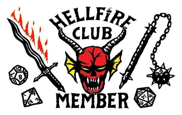 signs 4 fun Stranger Hellfire Club Member ID