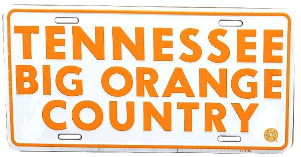 signs 4 fun Tennessee Big O Country License Plate