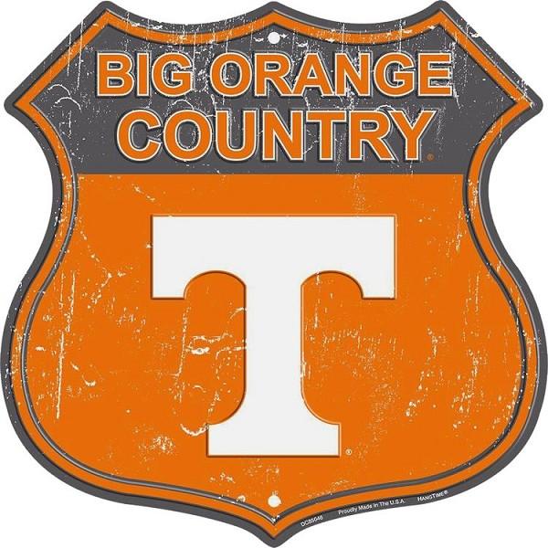 signs 4 fun Tennessee Big Orange Country Shield