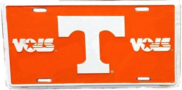 signs 4 fun Tennessee Big T Vols License Plate