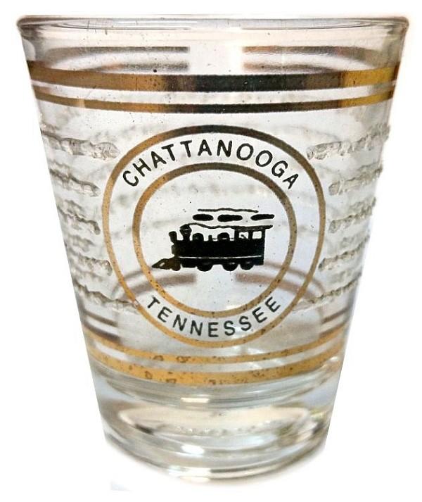signs 4 fun Tennessee Chattanooga Train Shot Glass