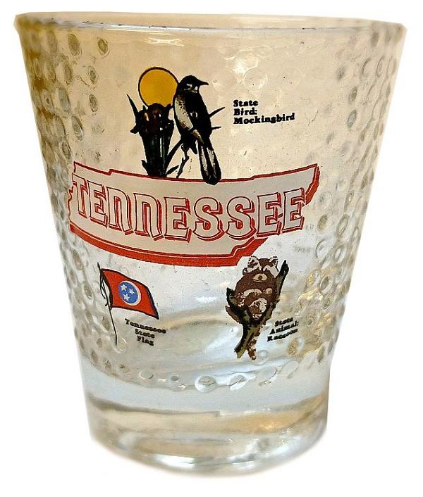 signs 4 fun Tennessee Dots Shot Glass