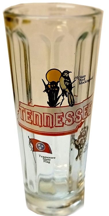 signs 4 fun Tennessee Tall Fluted Shot Glass