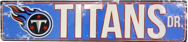 signs 4 fun Tennessee Titans Dr Street Sign