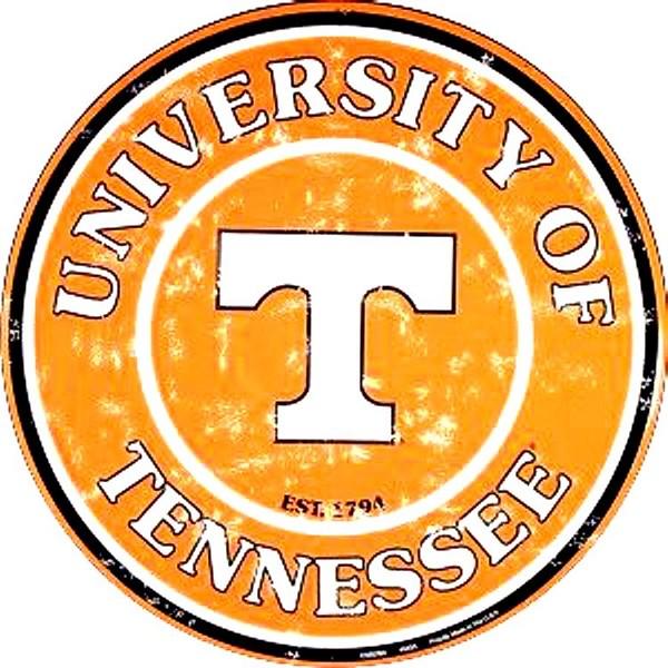 signs 4 fun Tennessee Volunteers Round Sign
