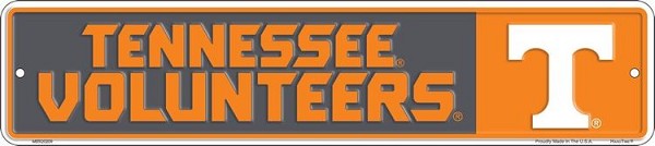 signs 4 fun Tennessee Volunteers Small Street Sign