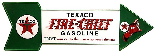 signs 4 fun Texaco 24 inch Large Arrow Sign
