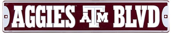 signs 4 fun Texas A&M Street Sign