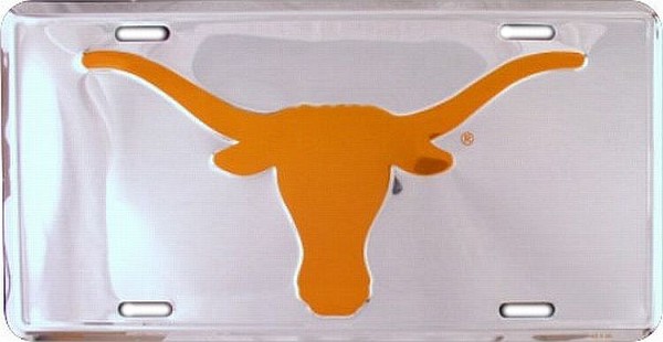 signs 4 fun Texas Longhorns License Plate