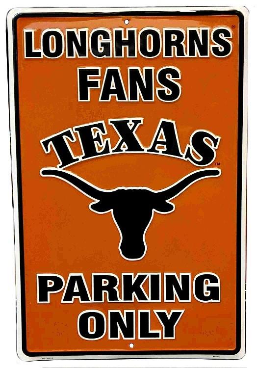 signs 4 fun Texas Longhorns Parking Sign