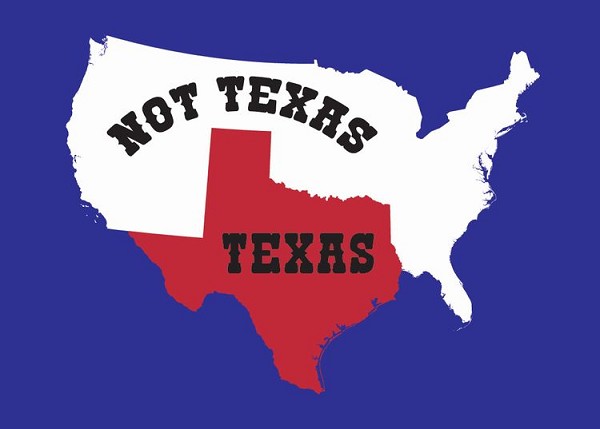 signs 4 fun Texas Map Magnet