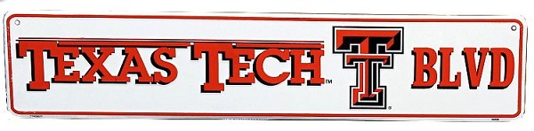 signs 4 fun Texas Tech Blvd Street Sign