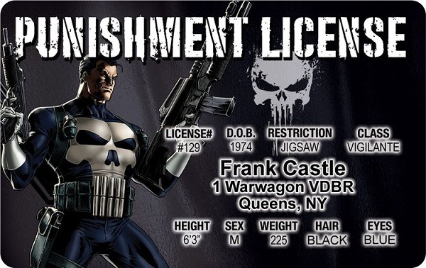 signs 4 fun The Punisher ID