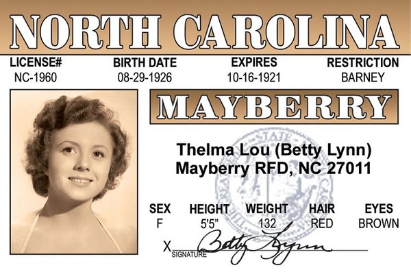 signs 4 fun Thelma Lou ID Magnet