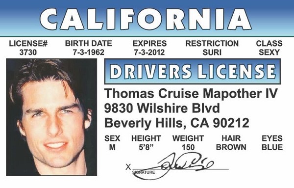 signs 4 fun Tom Cruise ID