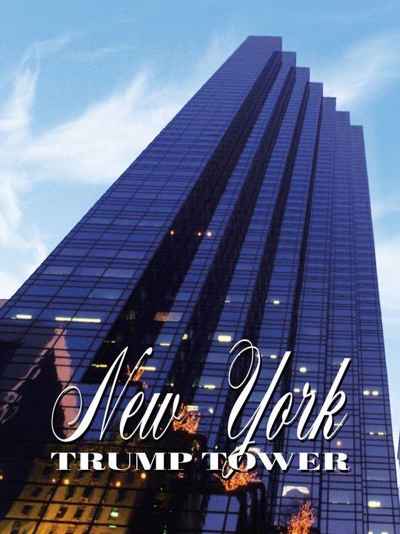 signs 4 fun Trump Towers New York Magnet