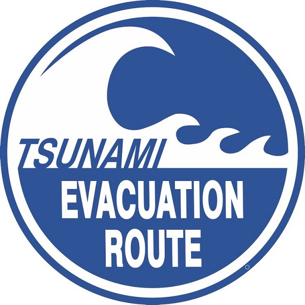 signs 4 fun Tsunami Sign Round Sign