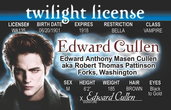 signs 4 fun Twilight - Edward ID