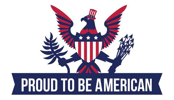 signs 4 fun US Proud to be American Sticker