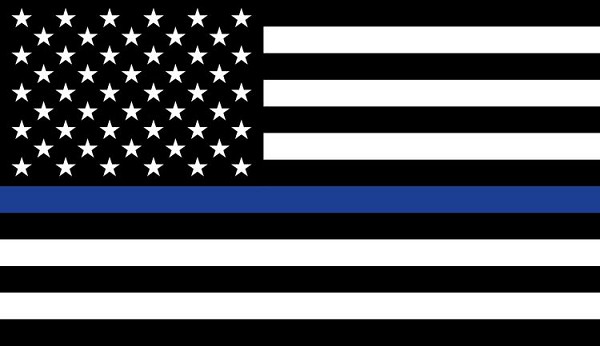 signs 4 fun US Thin Blue Line Sticker