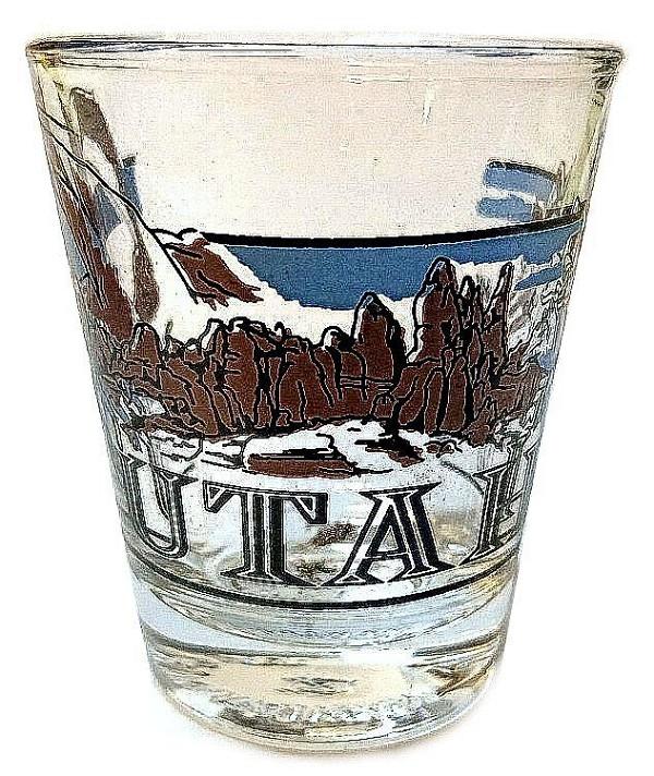 signs 4 fun Utah Shot Glass