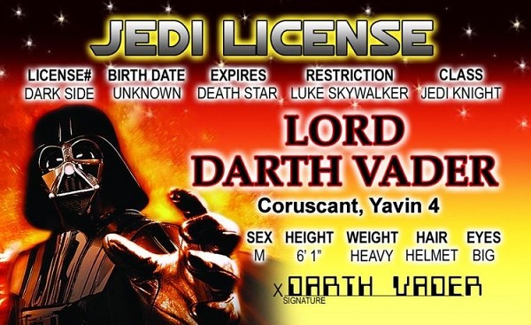 signs 4 fun Vader ID