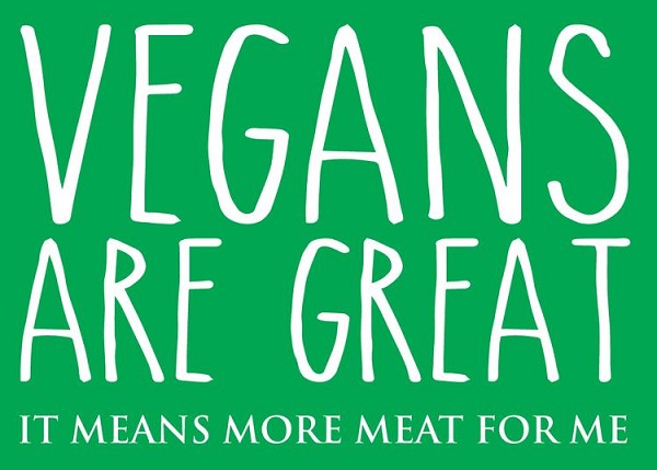 signs 4 fun Vegans Are Great Magnet