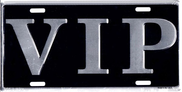 signs 4 fun VIP License Plate