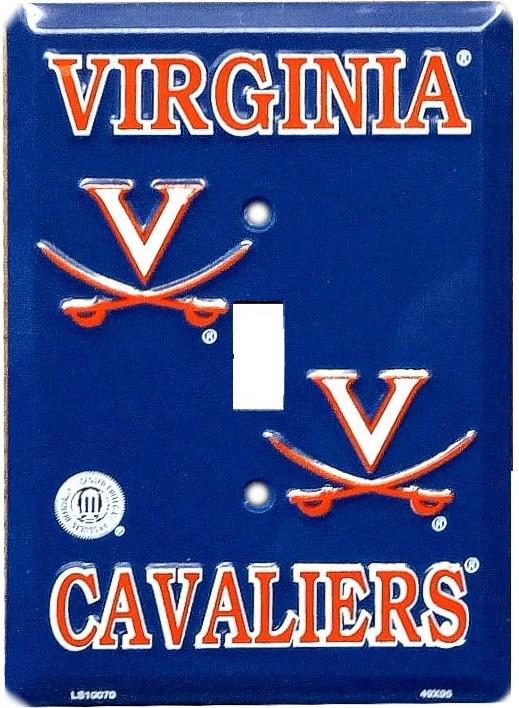 signs 4 fun Virginia Cavs Switch Plate